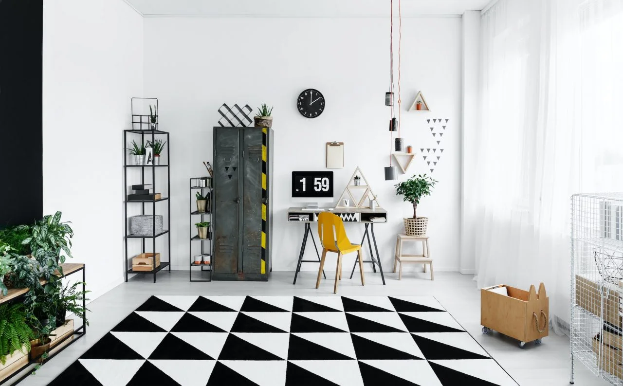 Interior moderno industrial